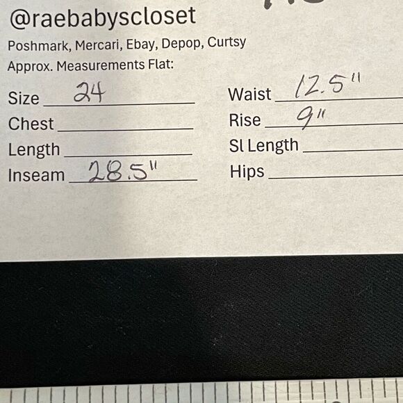 Hudson Jeans Black Nico Midrise Distressed Super Skinny Jeans Size 24 - Picture 8 of 10